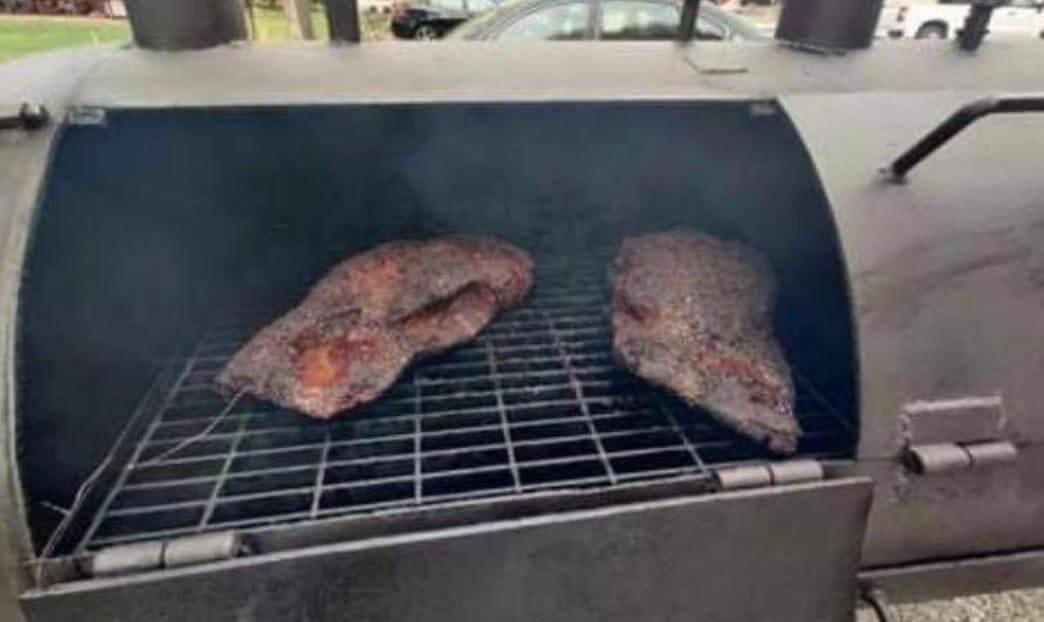 bbq with meat