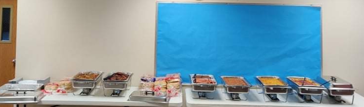 Catered Anniversary Dinner